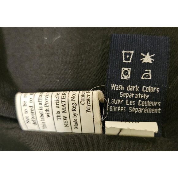 Daniel Hechter Men's Quilted Jacket Dark Gray Full Zip With Buttons Size Medium - Picture 12 of 12